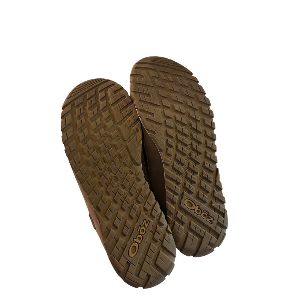 Oboz Tan Brown Suede Low Lace Up Trail Hiking Shoe Womens Size 9 - Picture 4 of 16